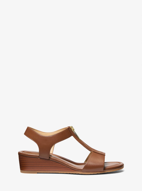 Michael Kors Berkley Wedge Sandal White US 9 4