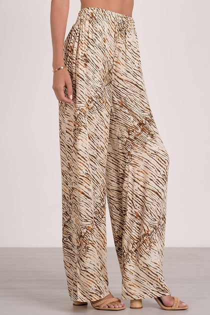 ELAN Flowy Sahara Pant Beige XS 4