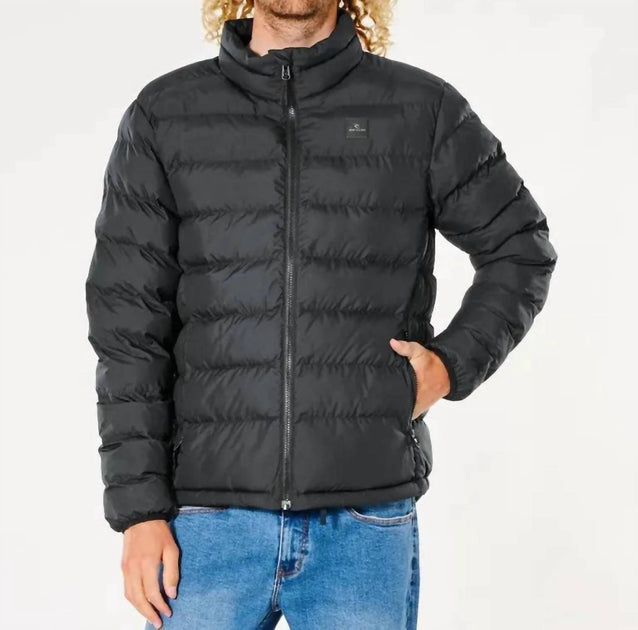 Rip Curl Anti Series Elite Puffer Jacket Black Medium 2