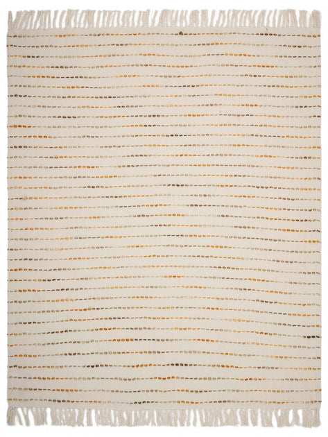 Hivvago Kantha Throw Blanket Cream 127x152cm 6