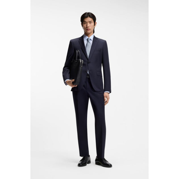 Chemise Regular-fit Bleu Boss US 16.5 3