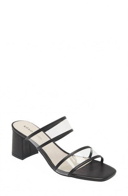 Koko + Palenki Ghost Slide Sandal Black US 10 2