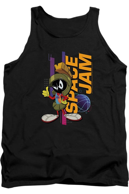 Gildan Space Jam 2 Marvin Standing Tank Top Schwarz Small 2