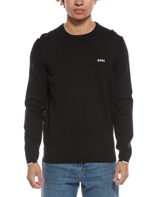 Hugo Boss Ever Crewneck Sweatshirt Black Small 2