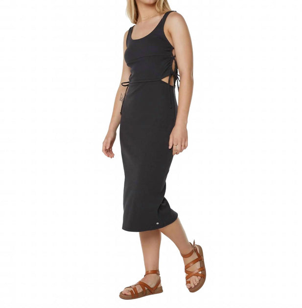 Roxy Surf Stoked Midi Kleid Blau Medium 2