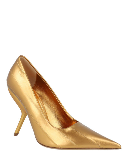 Ferragamo Eva X5 Pumps Gold US 10 3