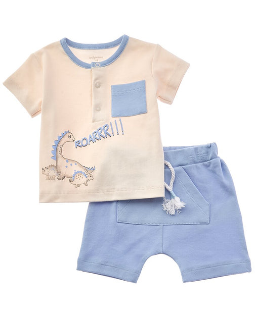 Andy Wawa Dino Set Blue 6-9 Months 3