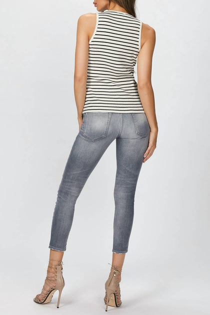 6397 Mini Skinny Jean Grey 24 3