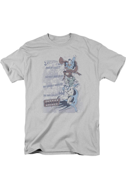 Gildan DC Comics The Good Guys T-Shirt Grey Small 2