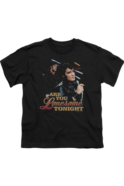 Gildan Elvis Presley Are You Lonesome T-Shirt Black Small 2