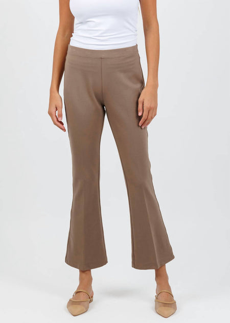 PEACE of CLOTH Ella Paramount Knit Pants Brown XLarge 2
