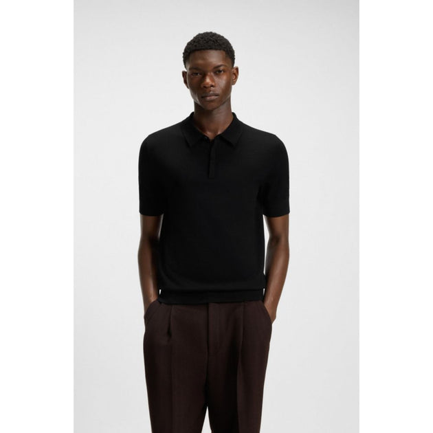 Hugo Boss Knit Polo Black Medium 4