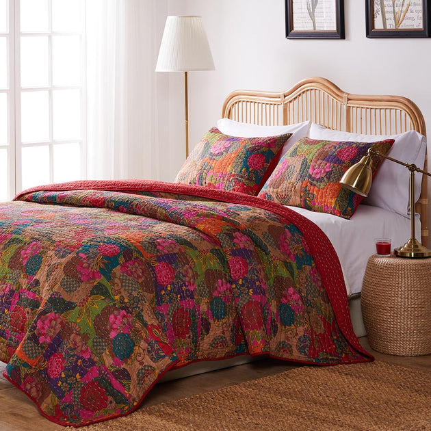 BreeBe Jewel Quilt Set 3-Piece King 2