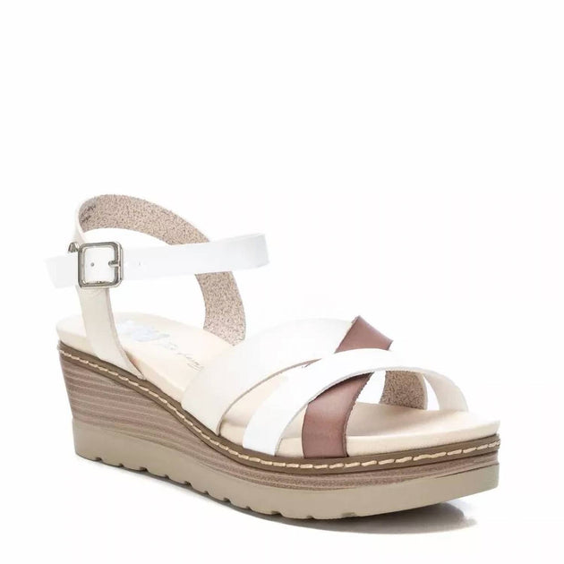 Xti Wedge Sandals White US 9 3