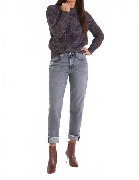 ETICA Marlowe Slim Boyfriend Jeans Grau 31 2