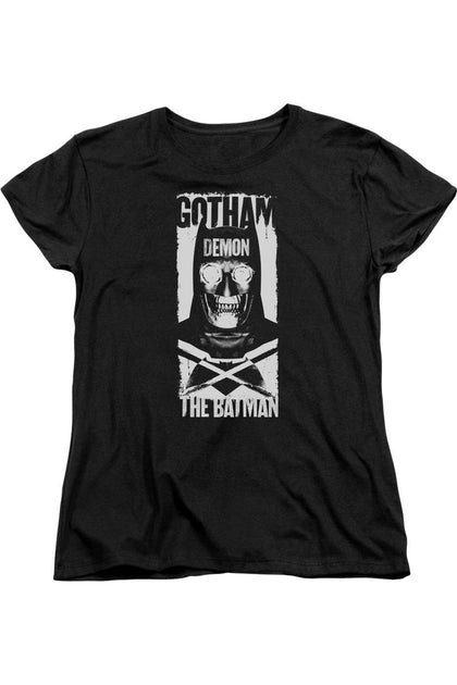 Gildan Batman V Superman Demon Bat T-Shirt Black Large 2