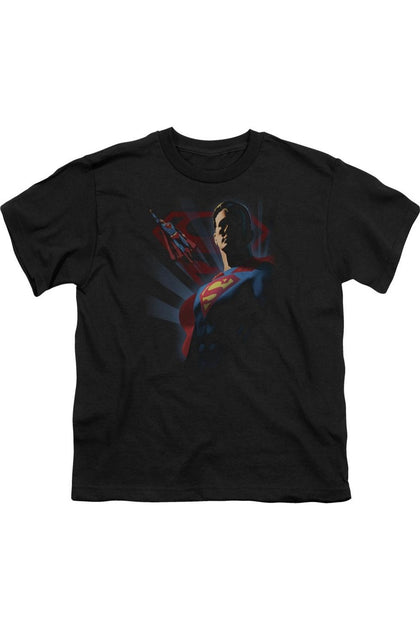 Gildan Superman Super Deco T-Shirt Black XSmall 2