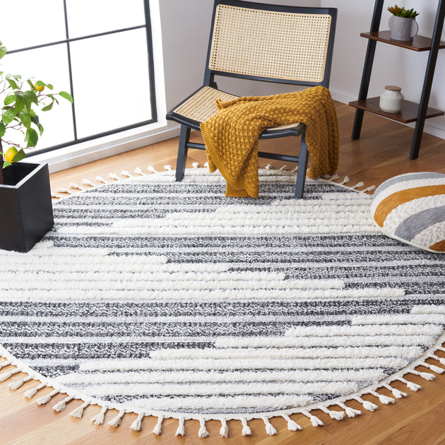 Safavieh MTS622 Area Rug Dark Grey / Ivory 3