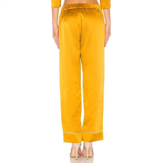 Maison Du Soir Alexandra Hose Gelb Klein 4