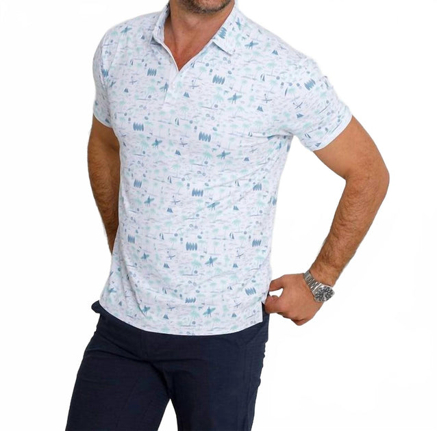 AndersonOrd Beachfront Polo Blue 2X 2