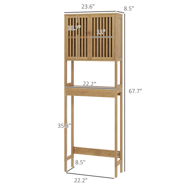 Hivvago Bad-Organizer-Schrank über der Toilette 4