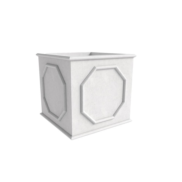 LeisureMod Sprout Series Cubic Fiber Stone Planter 7