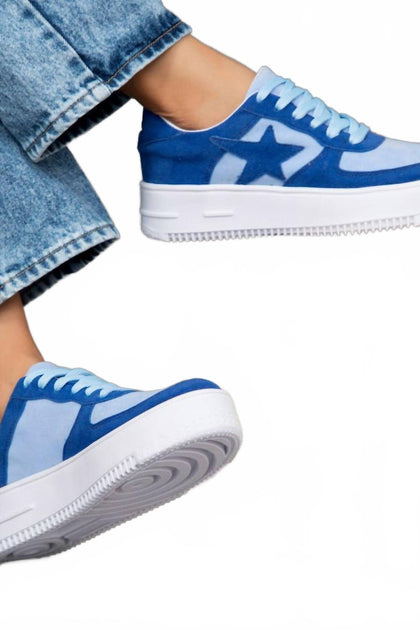 Maker's Platform Sneakers Blue US 6 3
