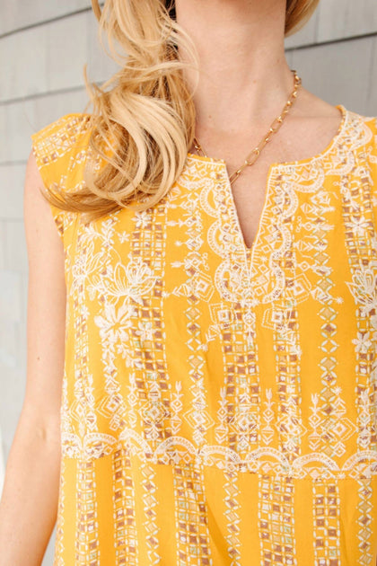 Andree by Unit Mellow Blouse Yellow Small 4