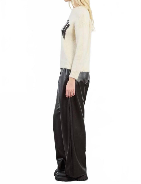 Lili Sidonio Aspen Knitted Sweater Beige S 4