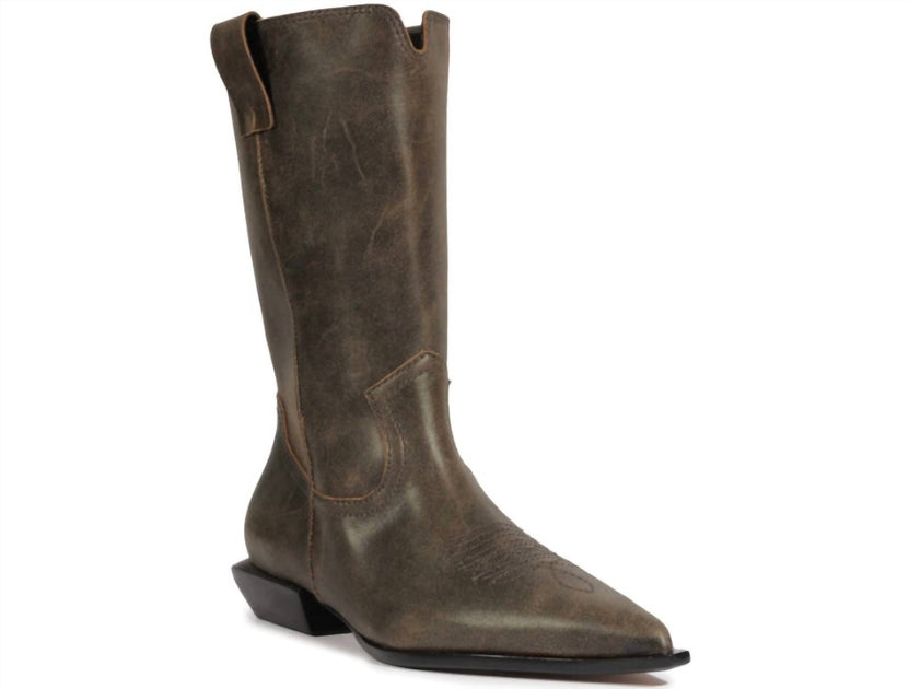 SCHUTZ Ashley Boot Grey US 7.5 2