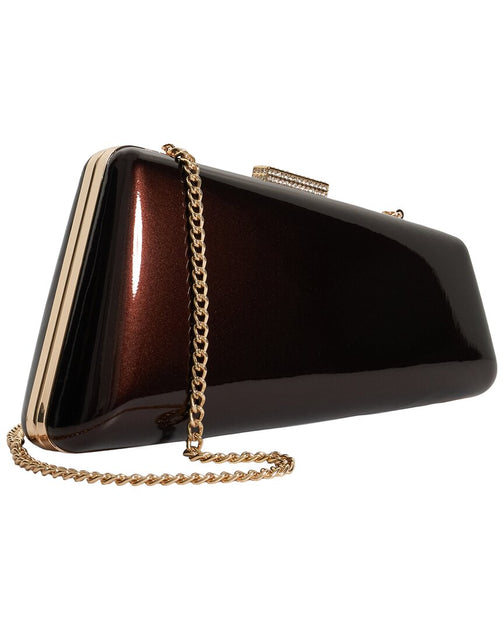 Dune London Balancing Clutch Brown Small 4