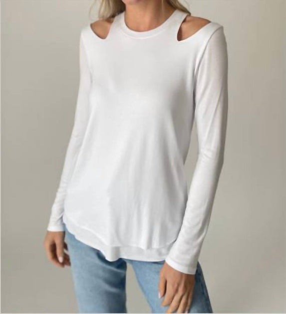 SIX/FIFTY Willow Top White Small 2