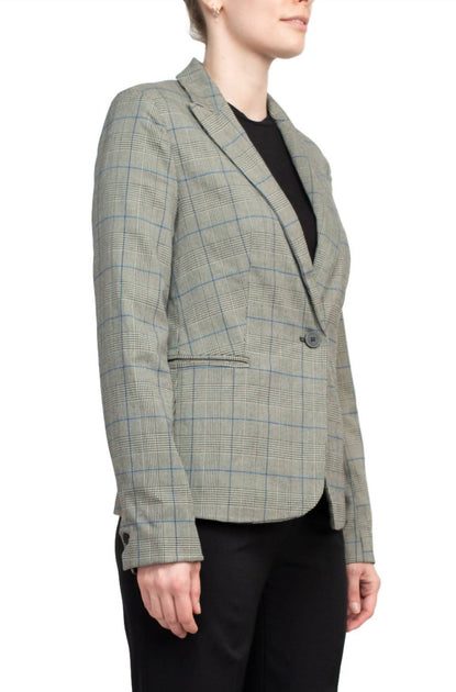 Premise Blazer Tricot Col Cran Gris US 2 3