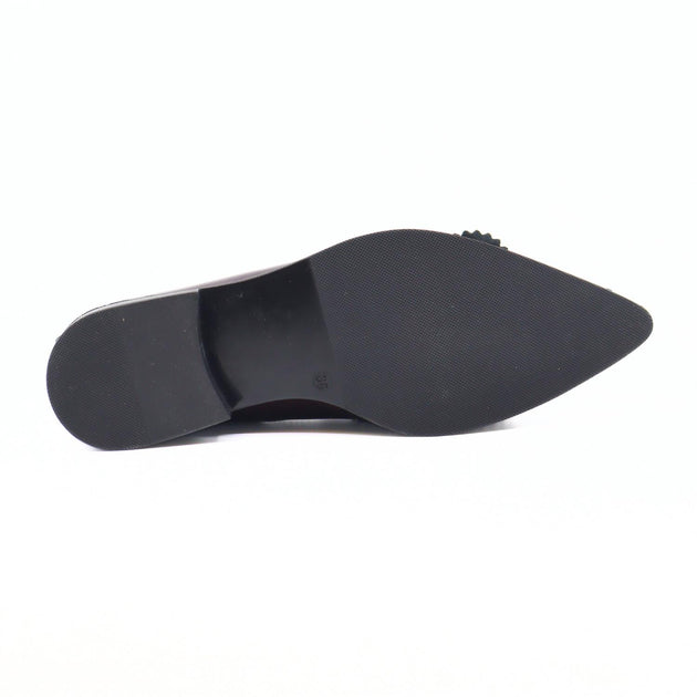 Ateliers Carmela Pointed Toe Loafer Black EU 36 4