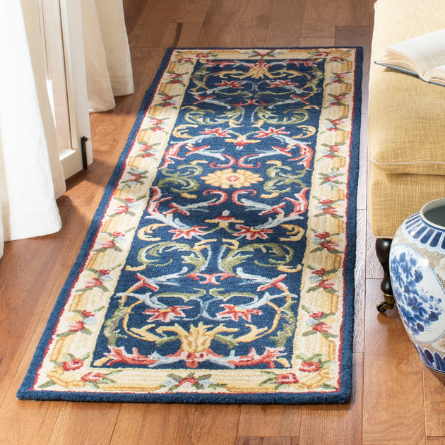 Safavieh HG657 Area Rug Navy/Ivory 3