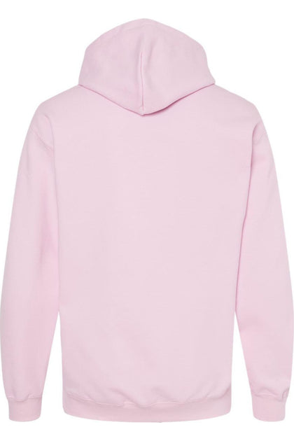 Gildan Softstyle Hooded Sweatshirt Pink Small 3