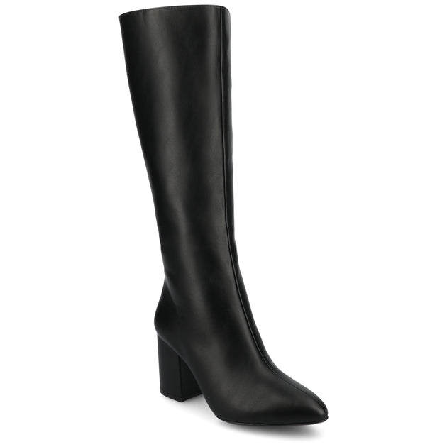 Journee Collection Ameylia Wide Calf Boots Red US 10 2