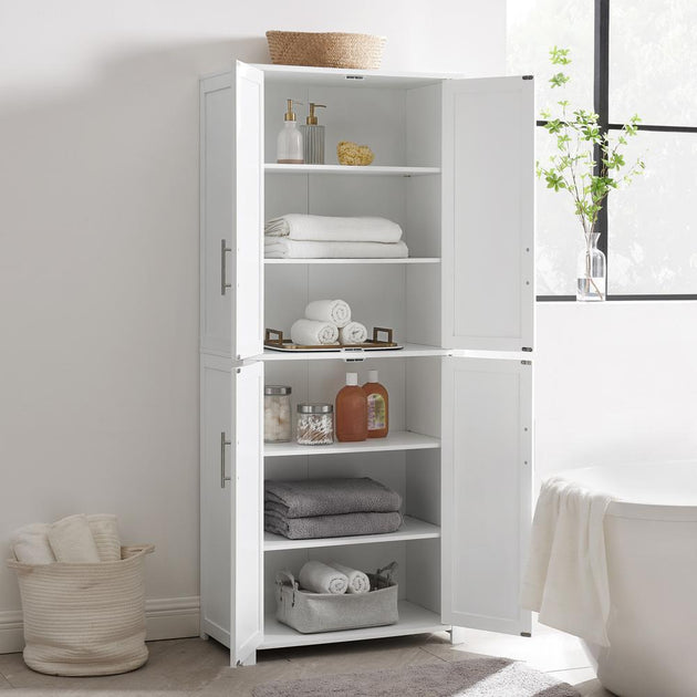 Crosley Furniture Savannah Garde-manger Blanc 3
