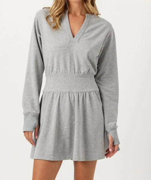 sundays Frida Dress Grey Large 3