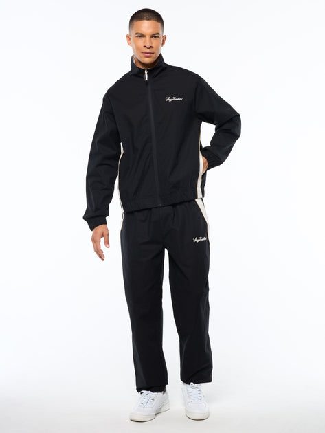 Sergio Tacchini Fiamma Track Jacket Black Small 4