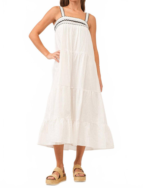 Dear John Denim Stevie Dress White Large 2