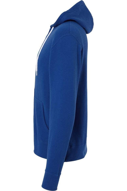 Independent Trading Co Lightweight Full-Zip Hooded Sweatshirt Blue XXLarge 4