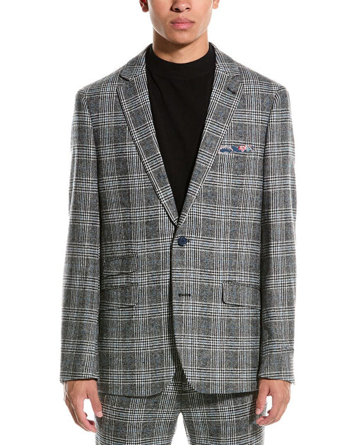 Paisley & Gray Dover Wool-Blend Jacket Grey US 38 Regular 4