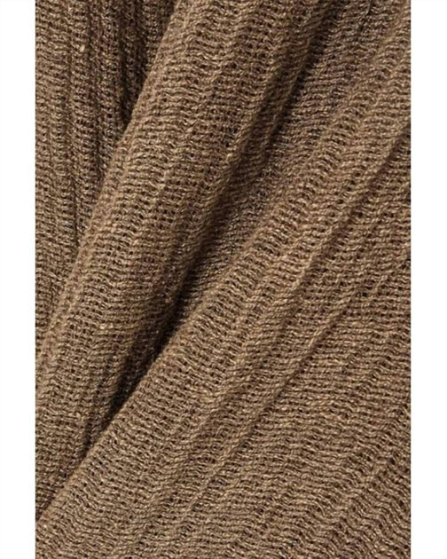 Le Kasha Spetses Draped Mini Skirt Brown XSmall 3