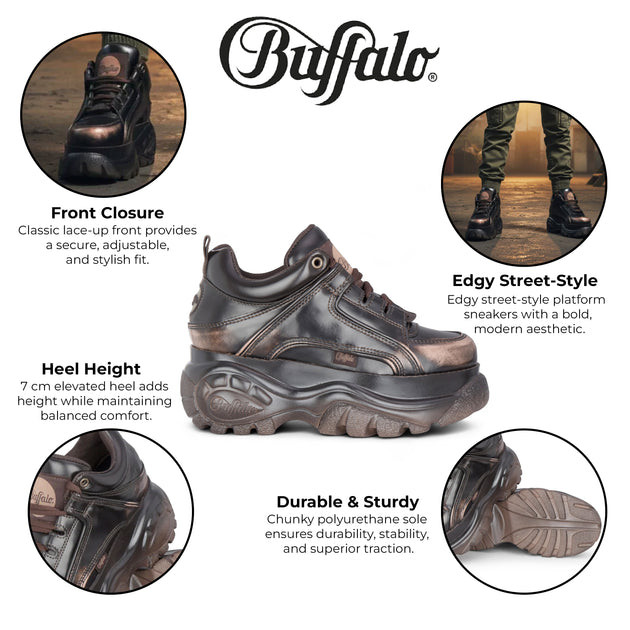 Buffalo 1339-14 Trainers Brown EU 40 3