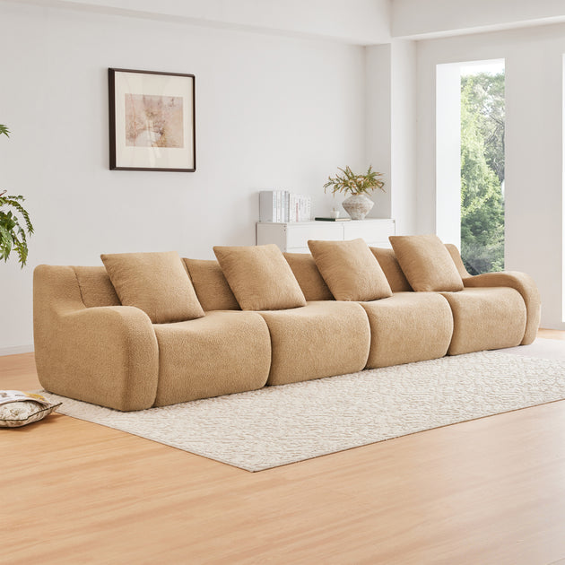 Streamdale 4-Seat Modular Sofa Camel 2