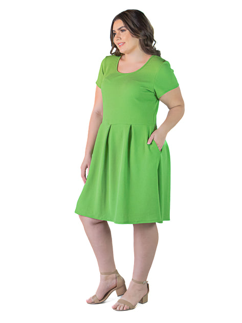 24seven Comfort Apparel Plus Multi Dress Size 2X 3