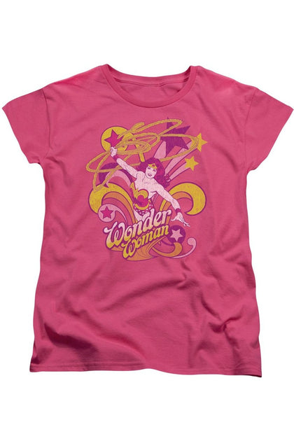 Gildan DC Comics Save Me T-Shirt Pink XL 2