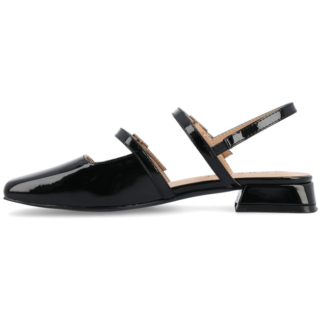 Journee Collection Gretchenn Flats Gold US 9.5 3