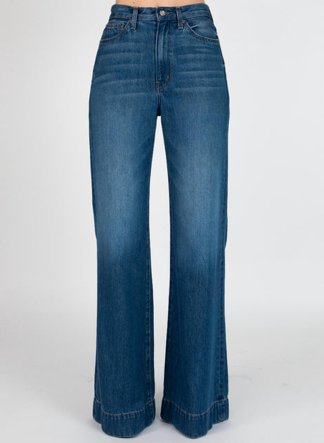 Derek Lam 10 Crosby Coralie Wide Leg Pants Blue 31 2